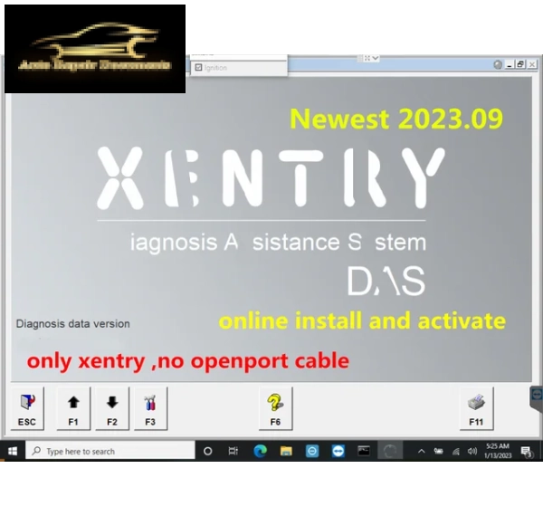Phần mềm DAS 2023.09 Xentry mới nhất, DT.S, Vediamo, WI.S, EPC, Starfinder trên SSD 360GB với Tactrix Openport 2.0 sẵn sàng sử dụng.